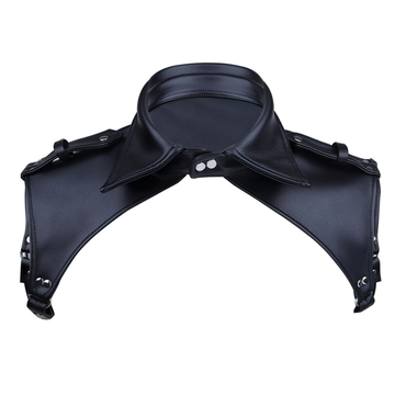 Adjustable PU Leather Male Body Harness / Sexy BDSM Lapel Bondage Costume - EVE's SECRETS